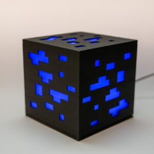 Minecraft Ore LED Lamp