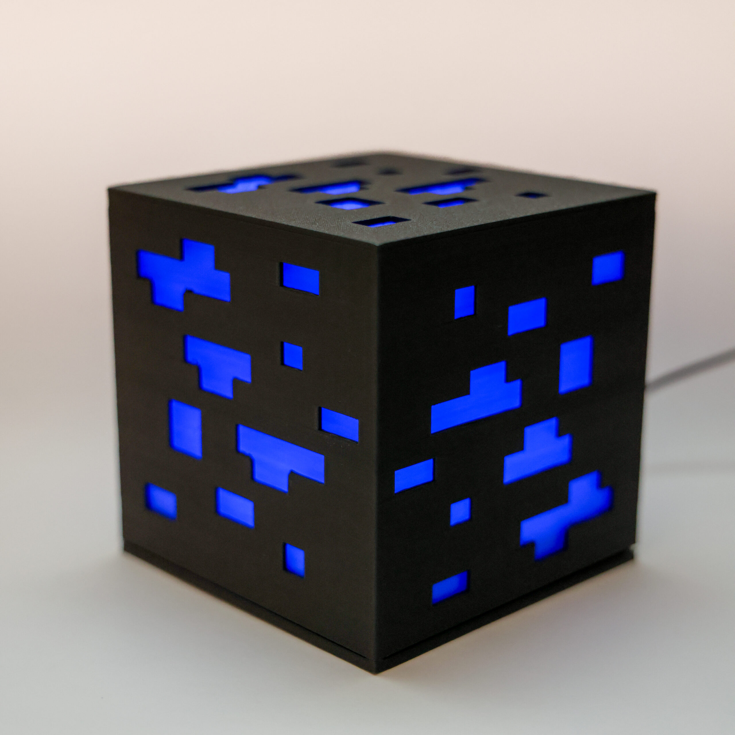 Minecraft Ore LED Lamp