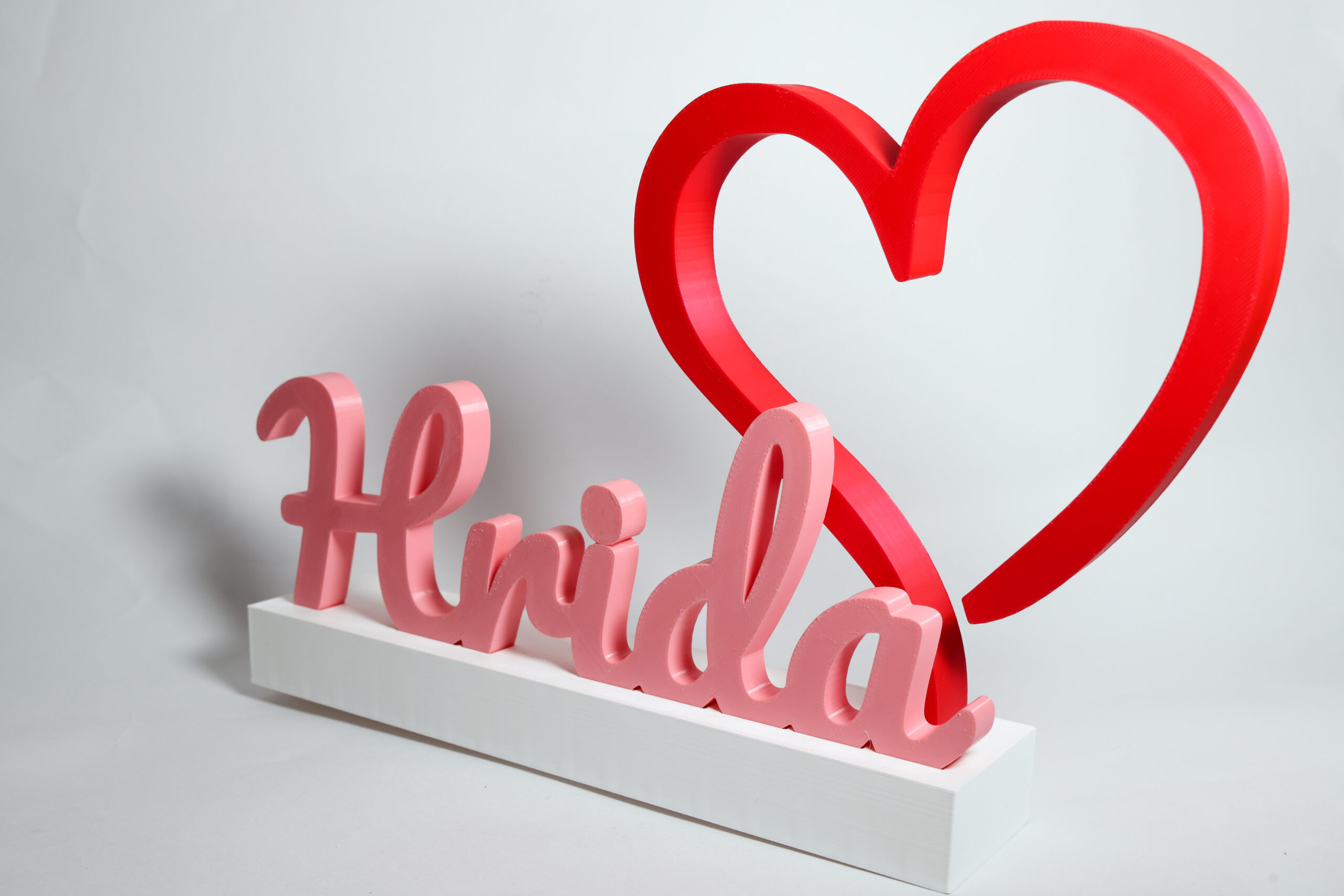 Aesthetic Custom Name Stand – 3D Printed Personalized Desk Decor & Couple Gift - Image 6