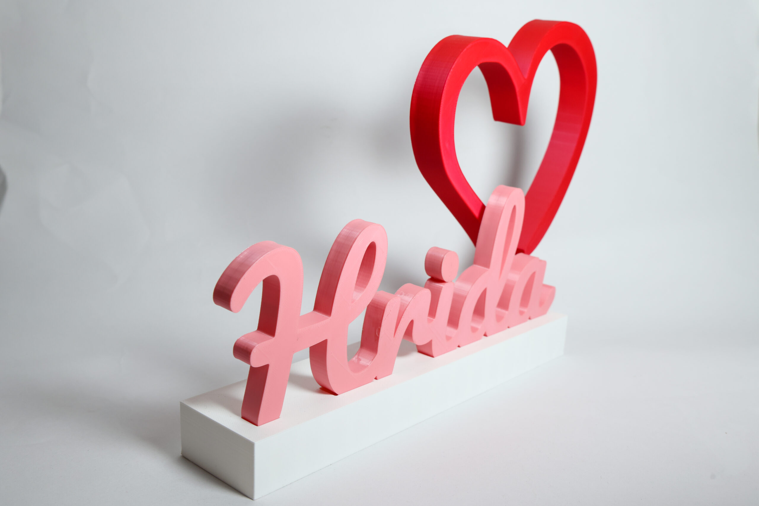 Aesthetic Custom Name Stand – 3D Printed Personalized Desk Decor & Couple Gift - Image 5