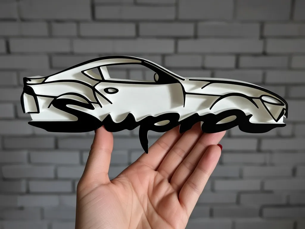 Toyota Supra MK5 Wall Art