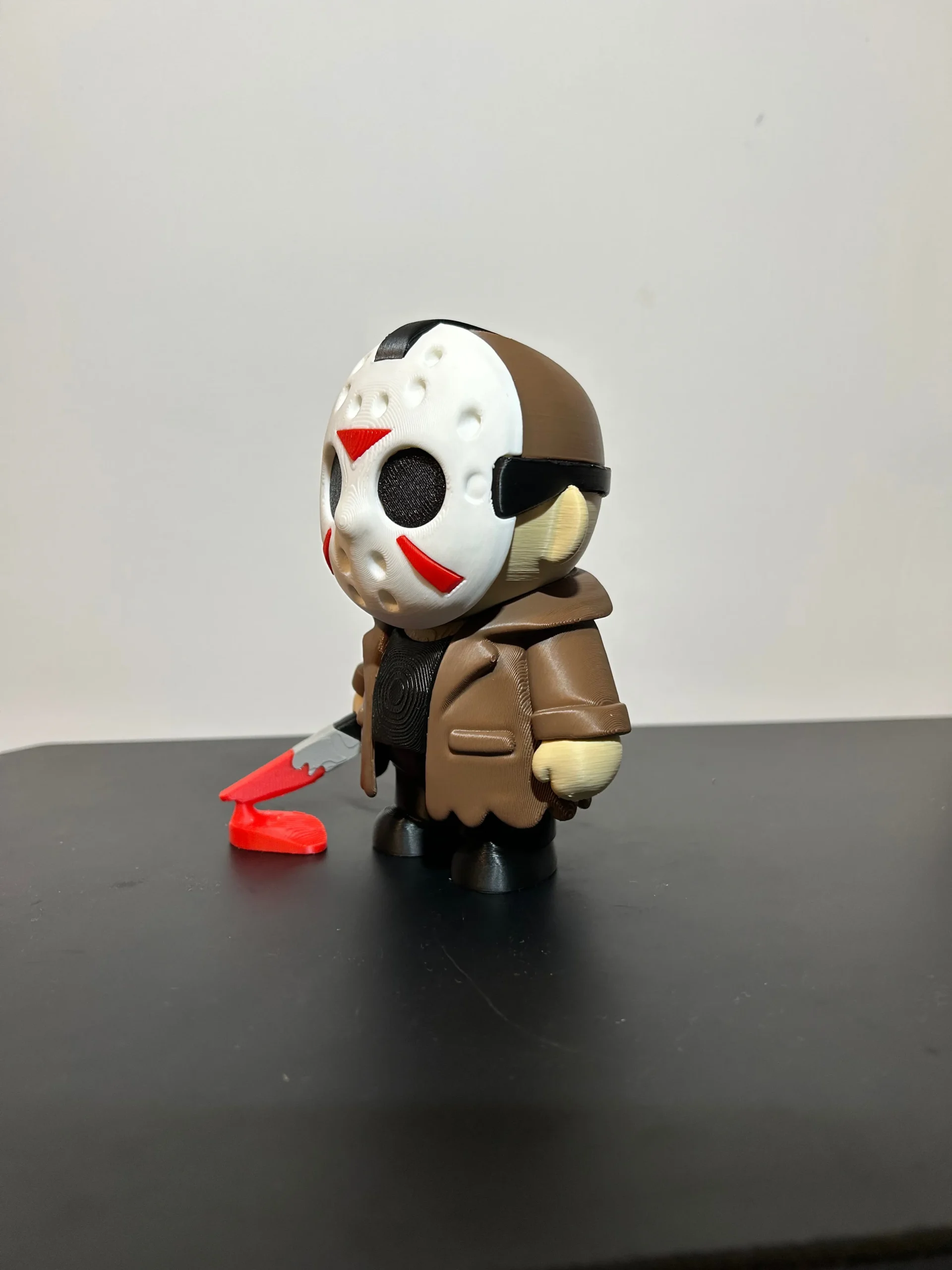 Jason Voorhees Chibi Figure – Collectible Miniature Character | 3D Printed Desk Decor & Fan Display - Image 13