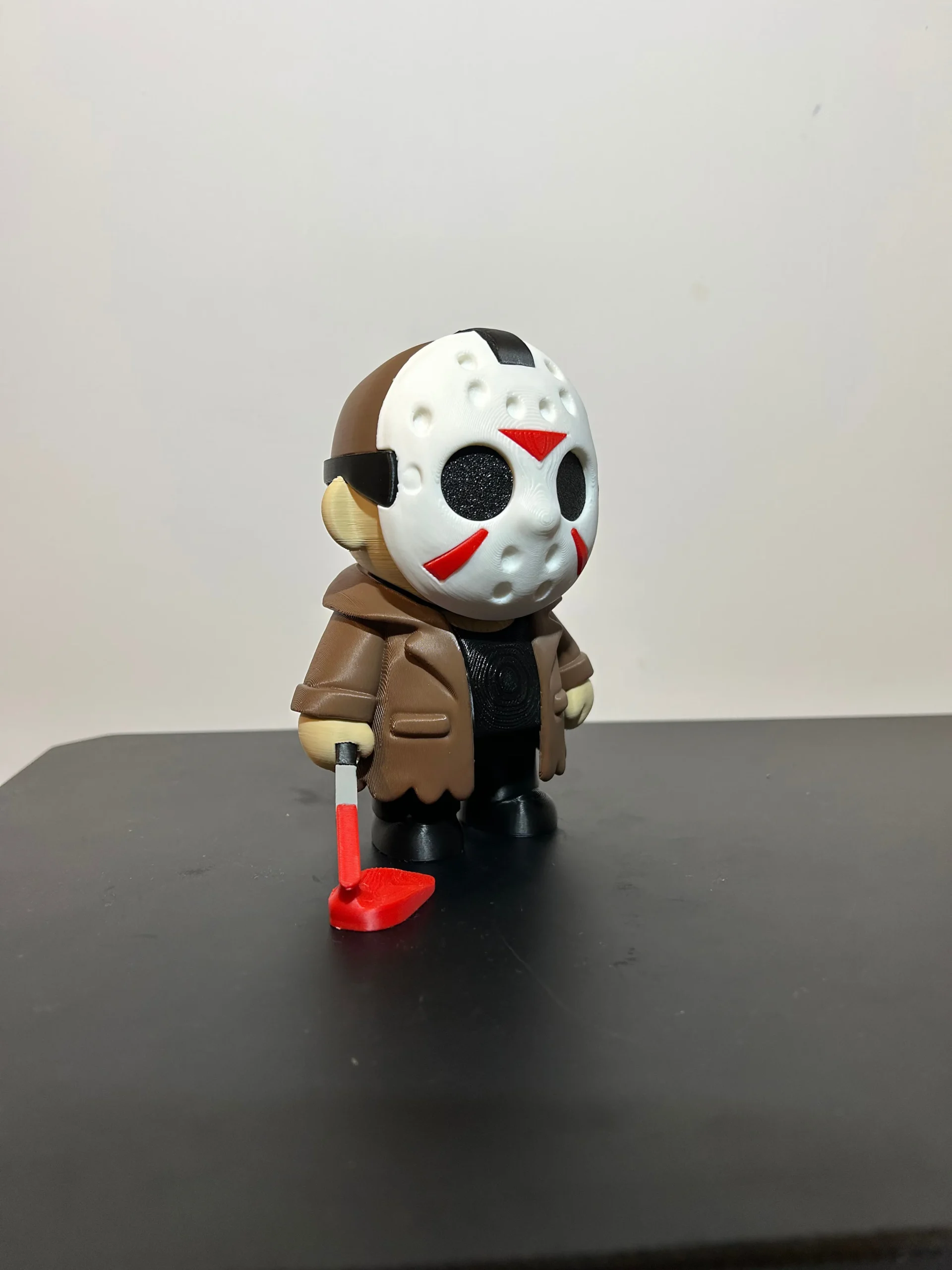 Jason Voorhees Chibi Figure – Collectible Miniature Character | 3D Printed Desk Decor & Fan Display - Image 9