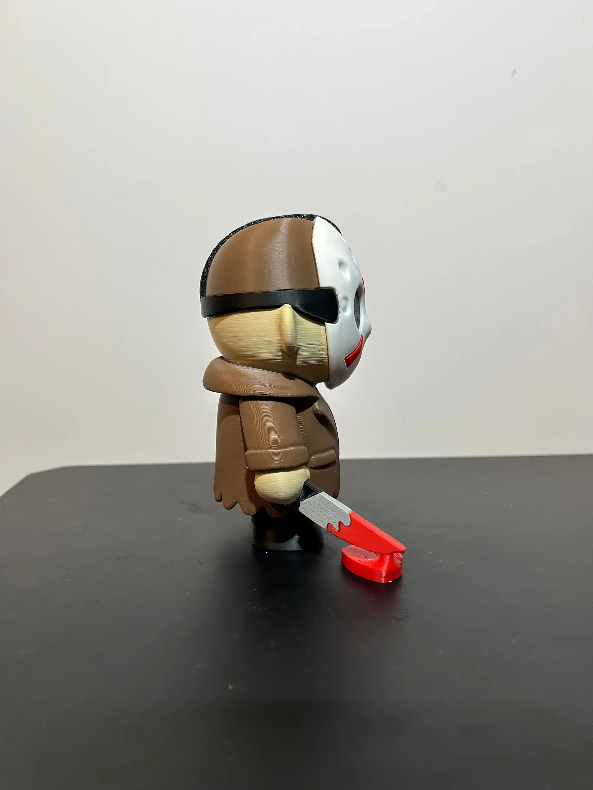 Jason Voorhees Chibi Figure – Collectible Miniature Character | 3D Printed Desk Decor & Fan Display - Image 10